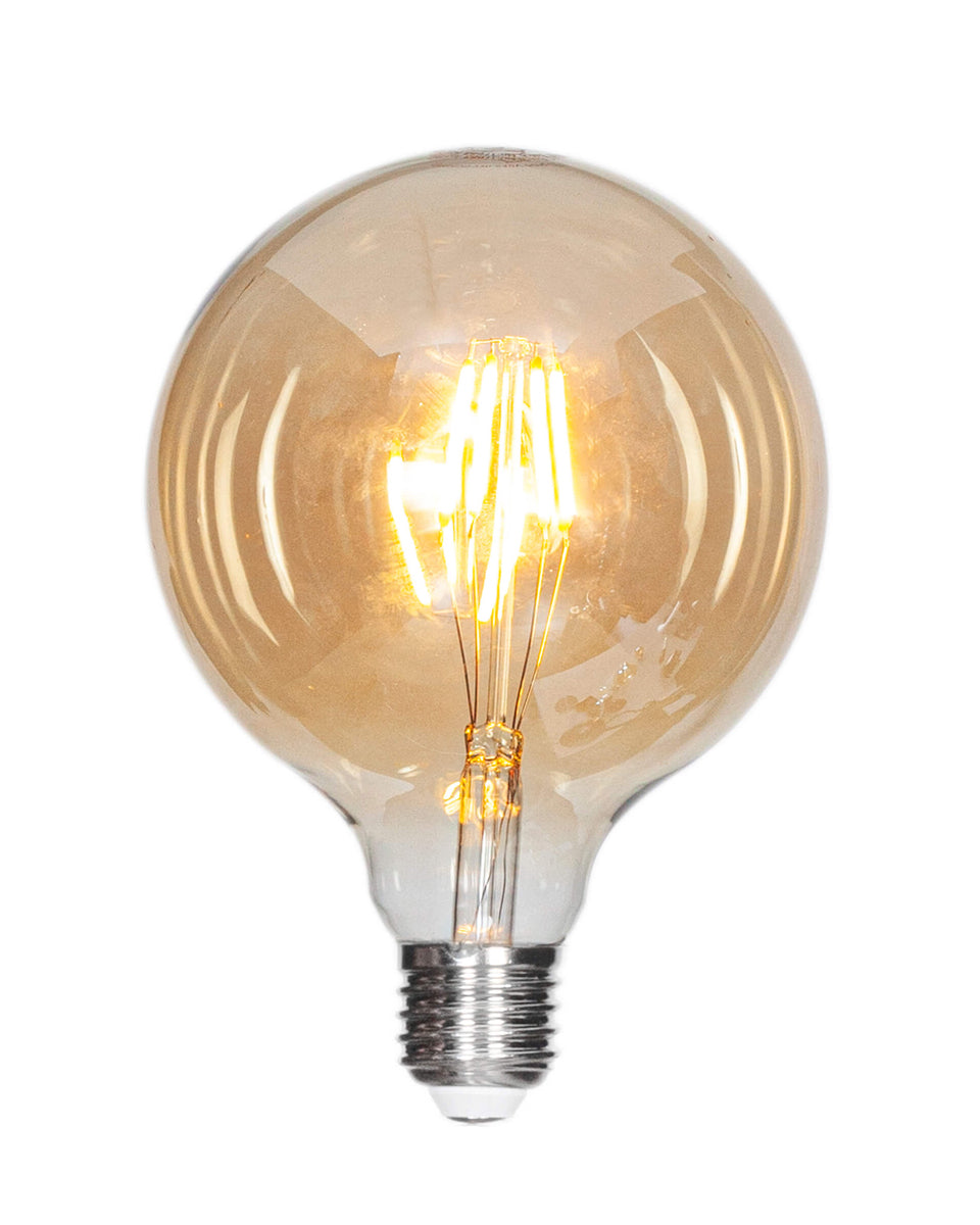 Filament dekorationslampa LED dimbar glob E27 4W Ø125mm