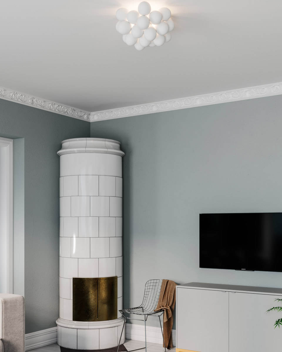 Gross plafond Ø50 cm