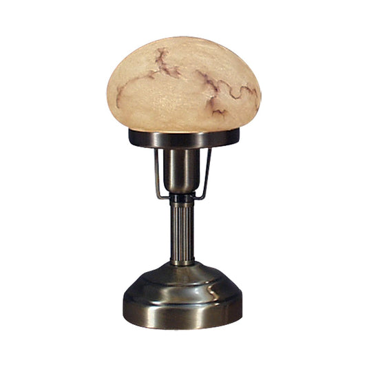 AUGUST bordslampa liten antik/beige