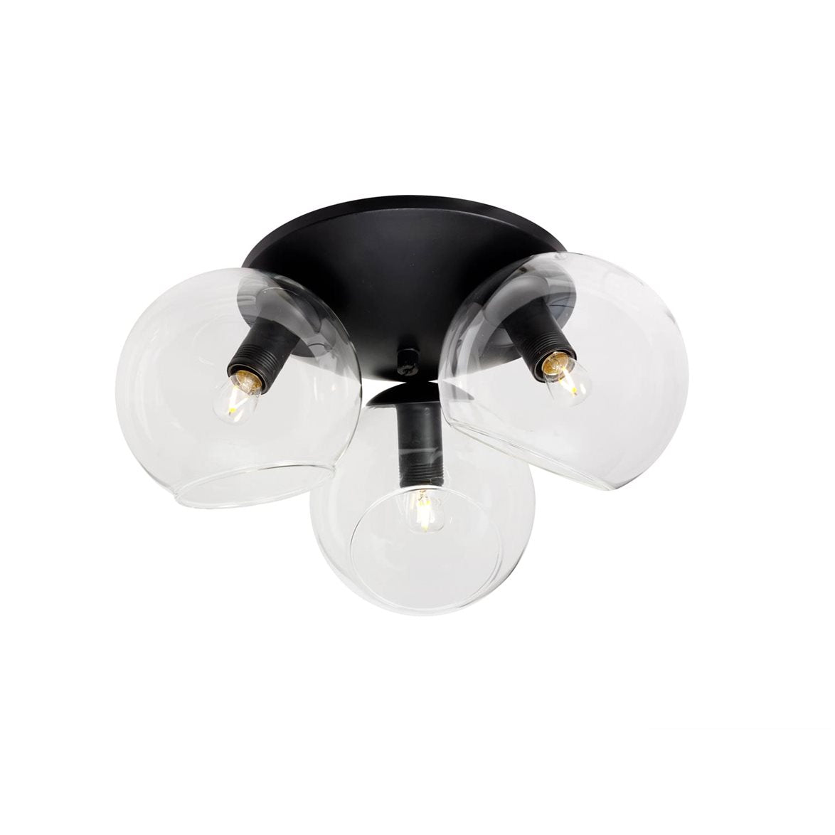 Capella plafond svart klar