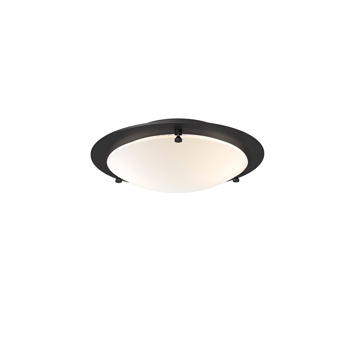 Cirklo plafond Ø30 svartstruktur