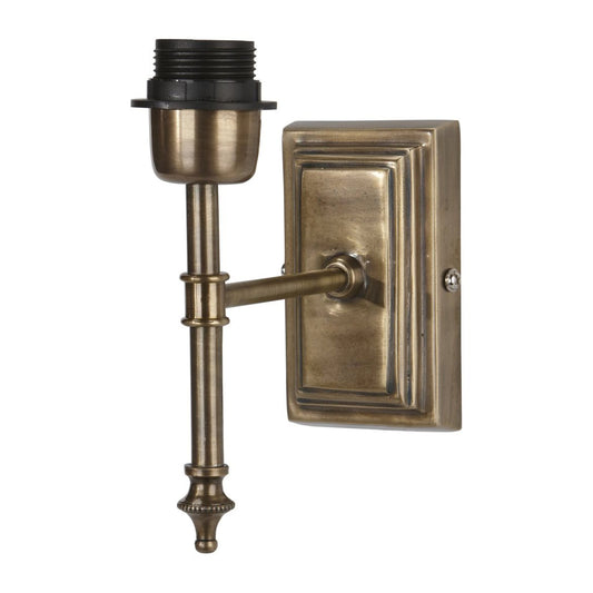 Classic Vägglampa Antikmässing 20cm