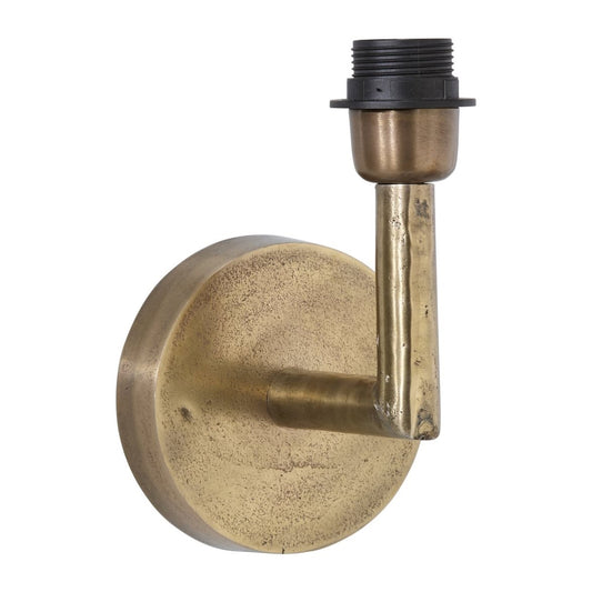 Columbus Vägglampa Råmässing 22cm