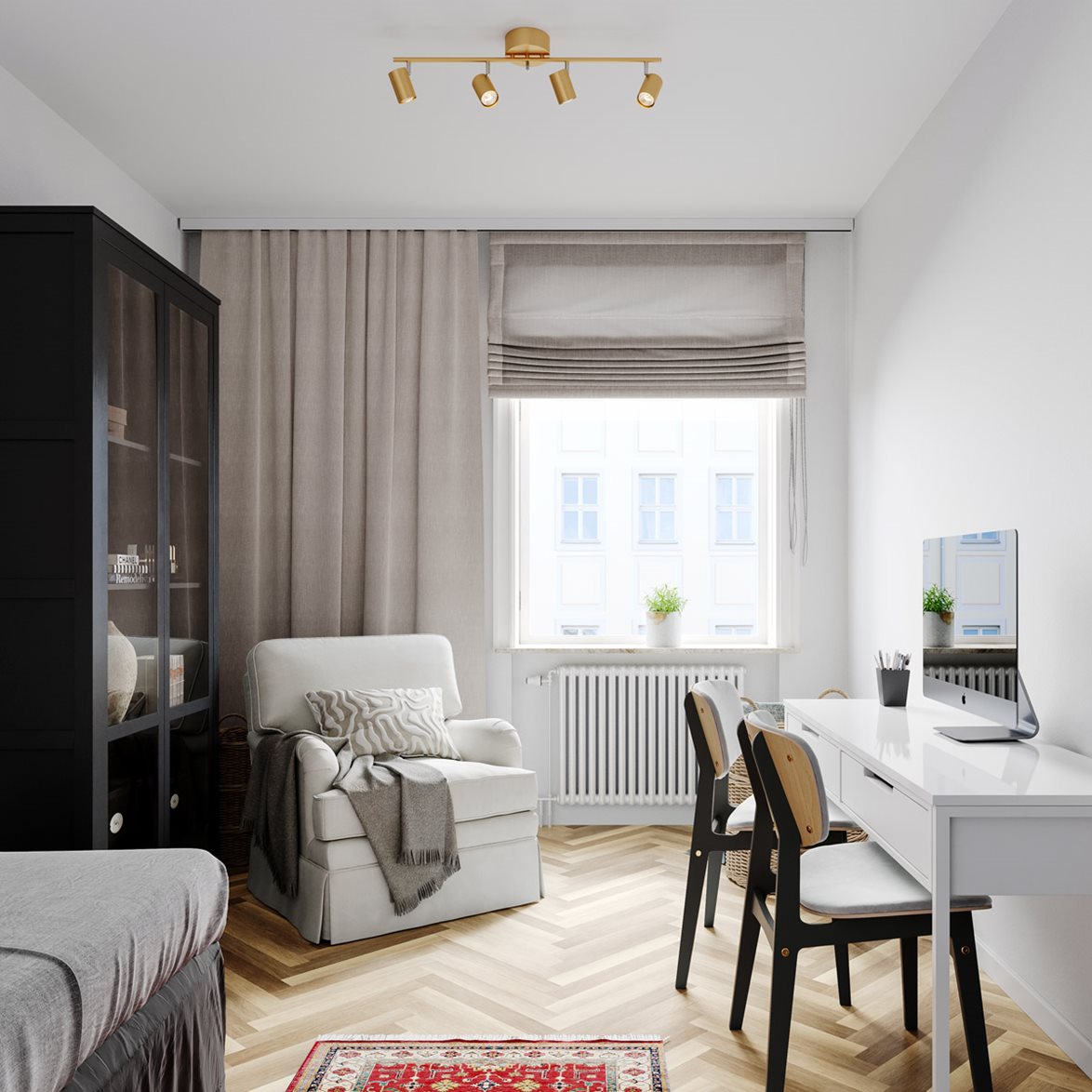 Correct sakskena 4-låg guld