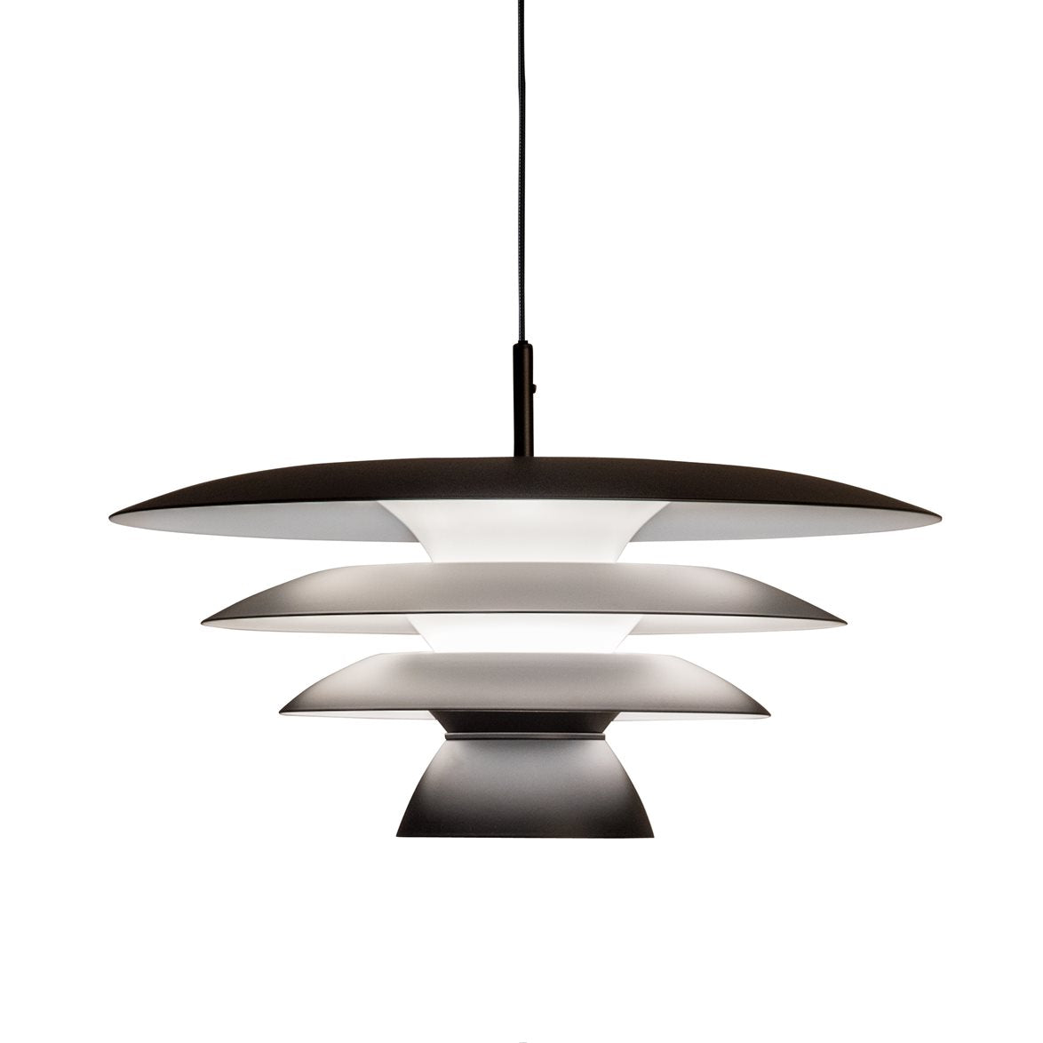 DAVINCI taklampa mattsvart