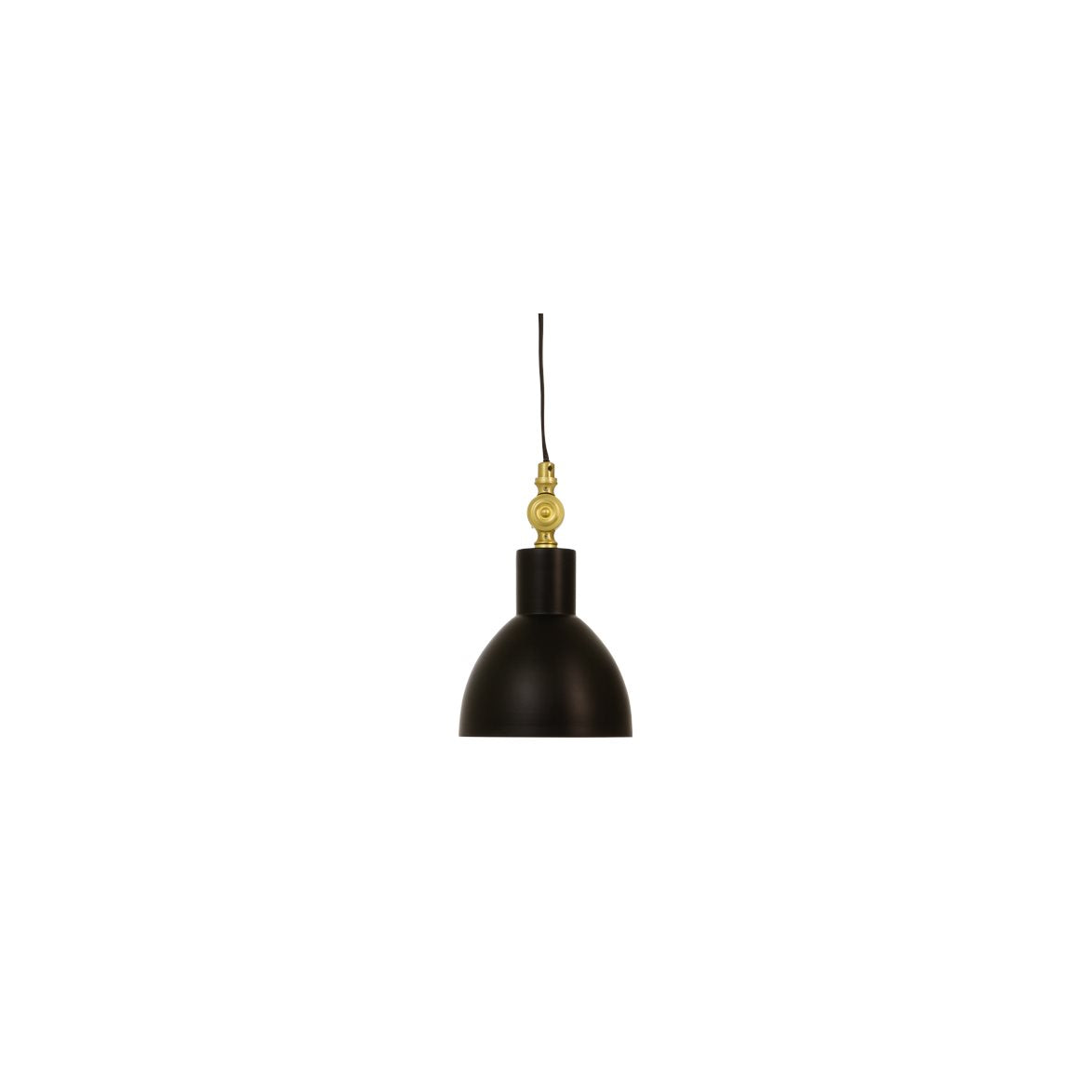 DUBLIN fönsterlampa svart/matt mässing