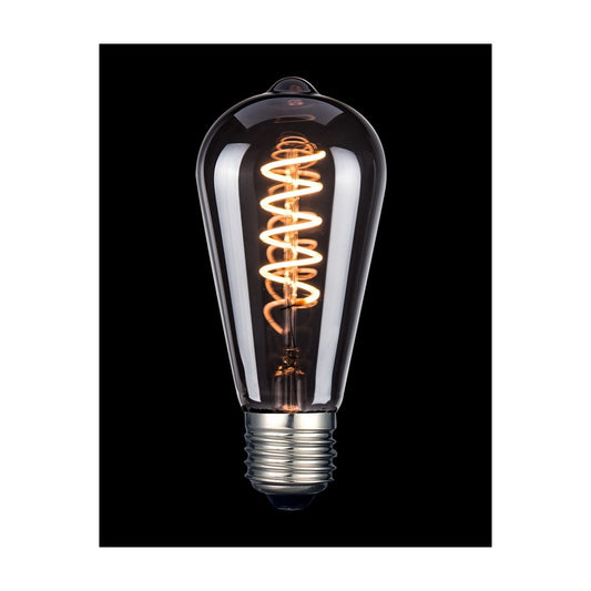 Edison LED Nero E27 3-steg