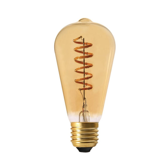 Edison LED E27 guld Elect 130lm 2000K dimbar