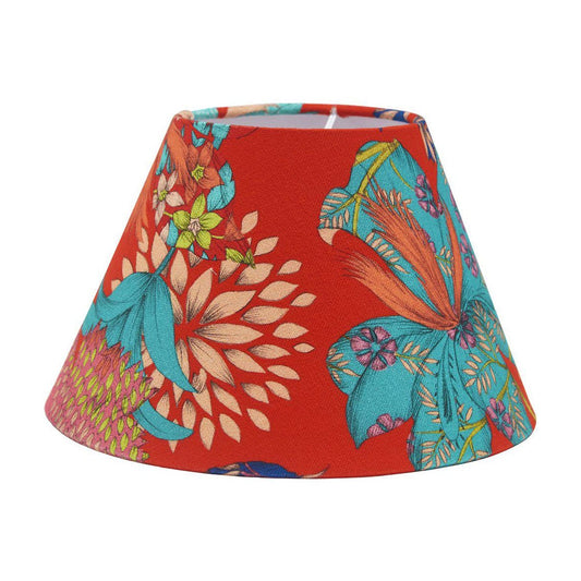 EMPIRE lampskärm Kimono röd 22cm