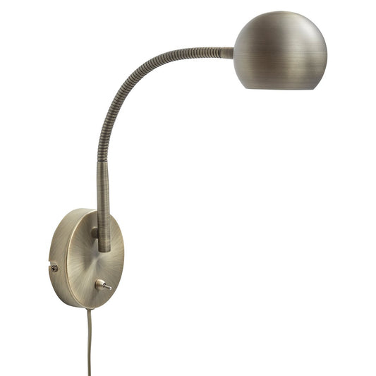 Fladen vägglampa oxid