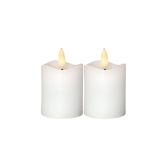 Blockljus 2-p timer låga