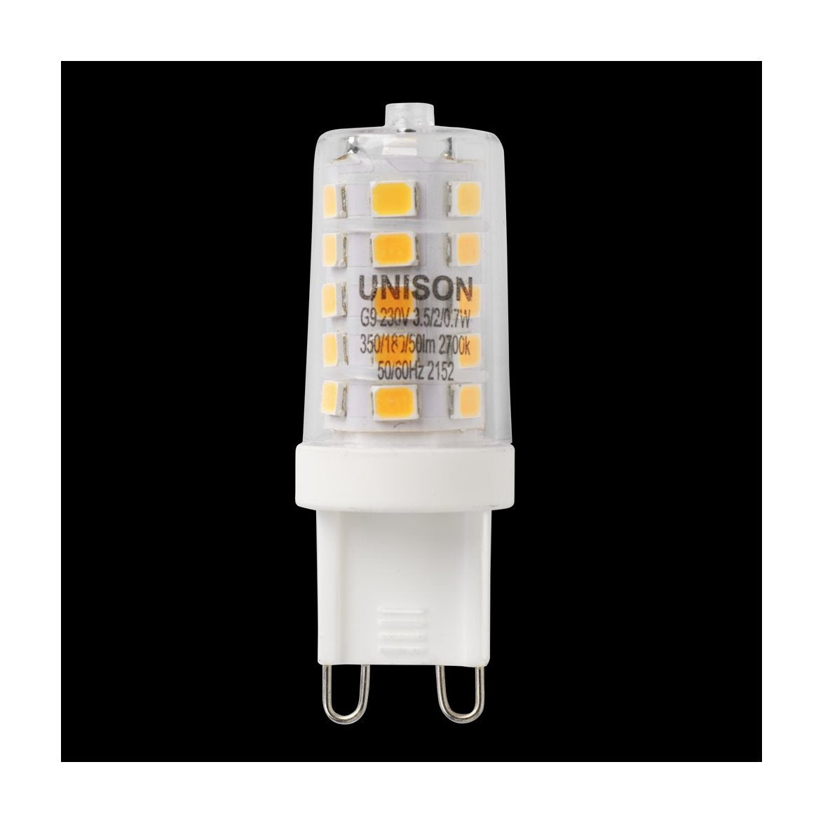 G9 LED 300lm 3000K Dimbar