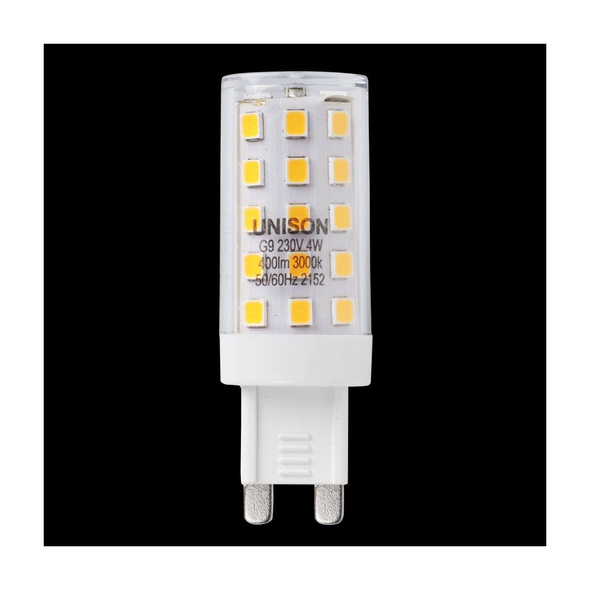 G9 LED 400lm 2700K dimbar