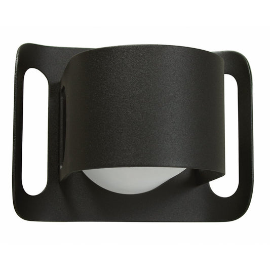 Gekko vägg svart E27