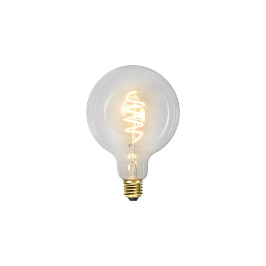 Glob LED 3-steg E27 klar 125mm 270lm 2100K