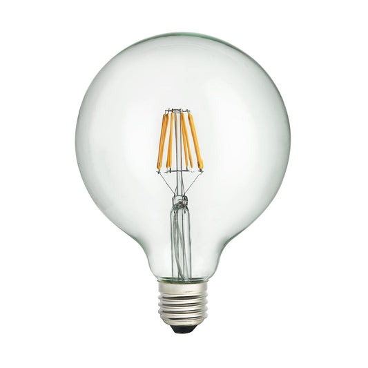 Glob LED 125mm klar 950lm dimbar