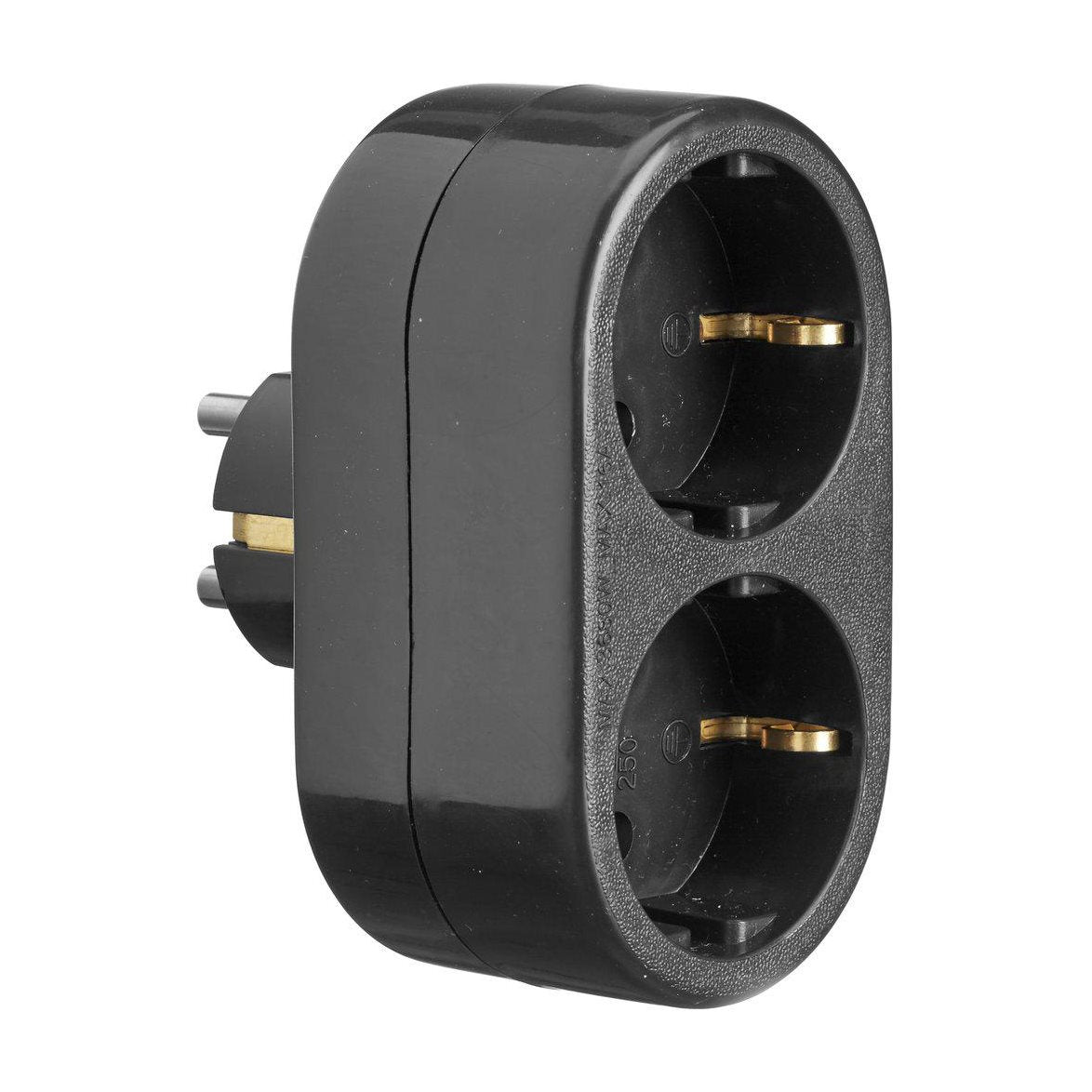 Grenpropp 2-vägs med jord svart