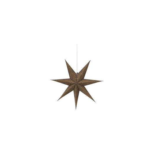 Julstjärna Celeste star Brun 60 cm