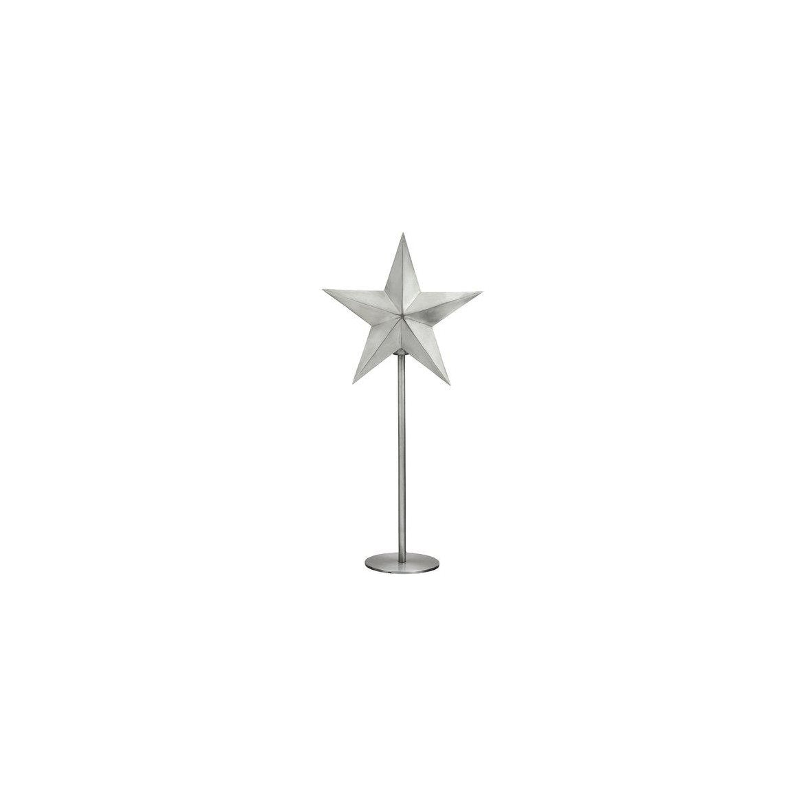 Julstjärna Nordic Star silver 76 cm