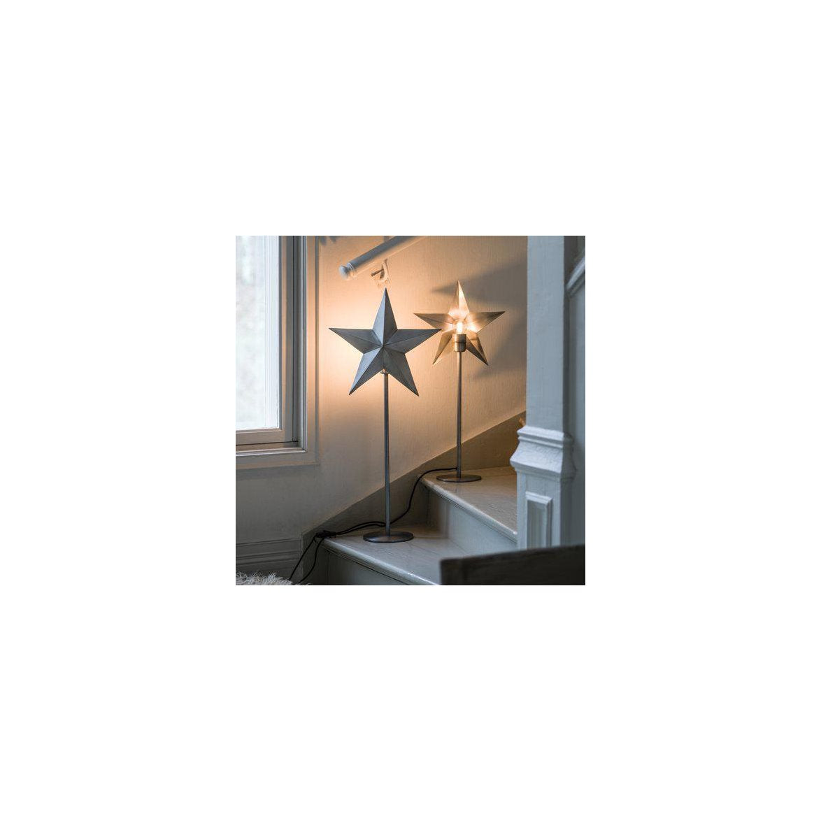 Julstjärna Nordic Star silver 76 cm