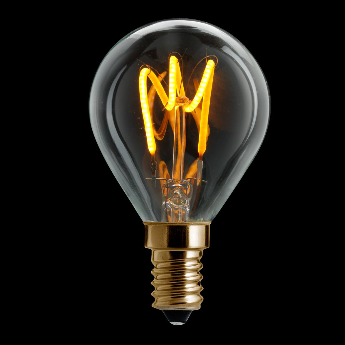 Klot LED E14 klar 165lm 2200K dimbar