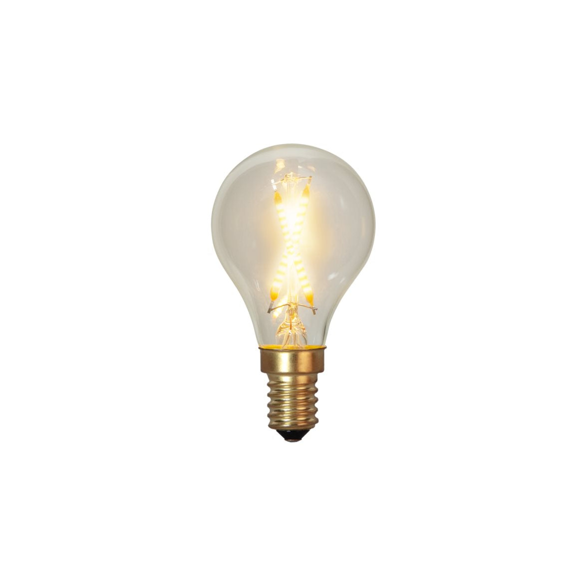 Klot LED E14 klar 30lm 2100K