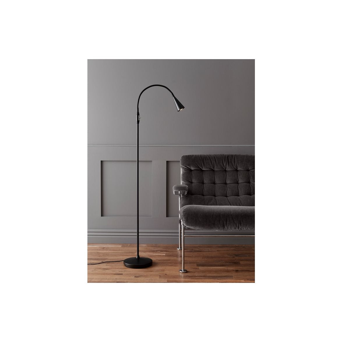 Ledro golvlampa mattsvart