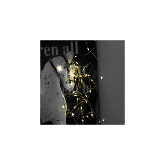 Ljusslinga Dew Drop Mässing