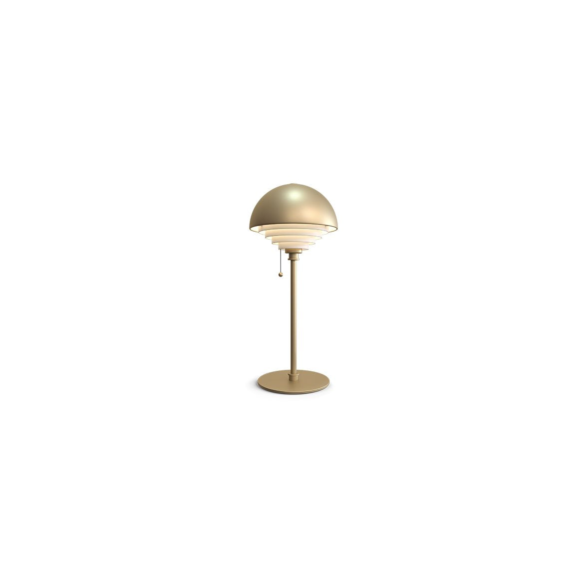 Motown bordslampa mässing