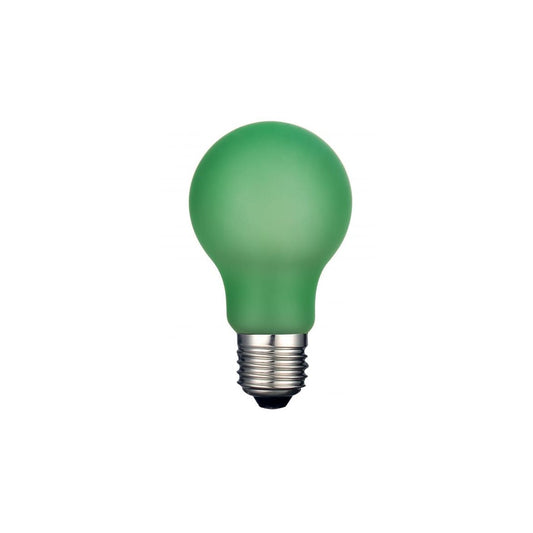 Normallampa LED grön