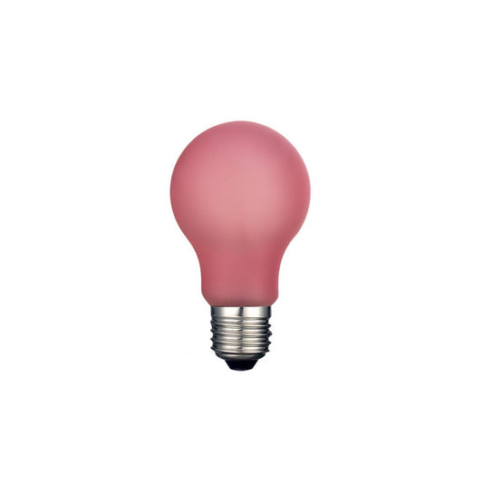 Normallampa LED rosa
