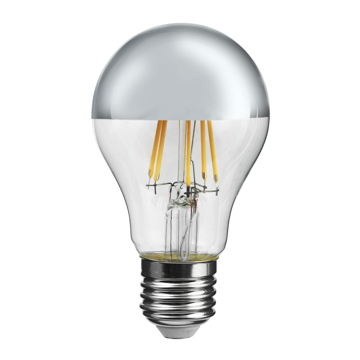 Normallampa LED silvertopp 550lm 2700K dimbar