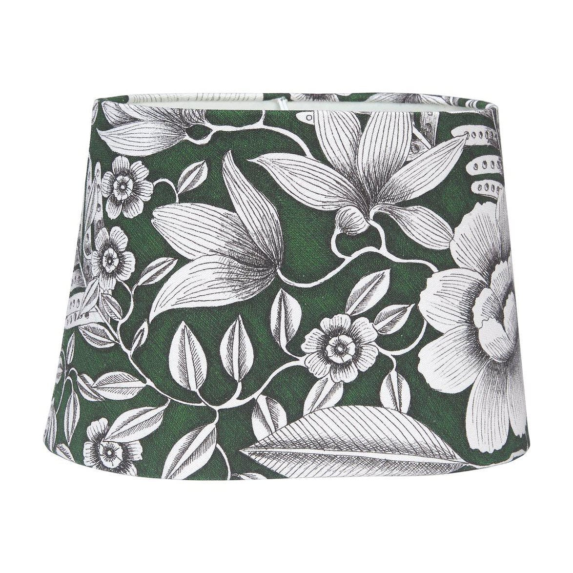 Omera oval Crystal grön 20cm