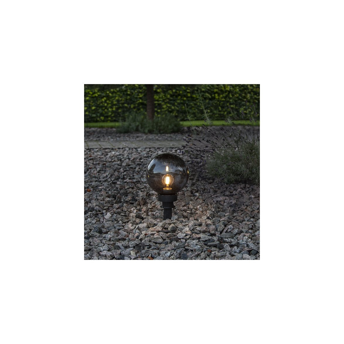 Orby utomhusglob rök liten