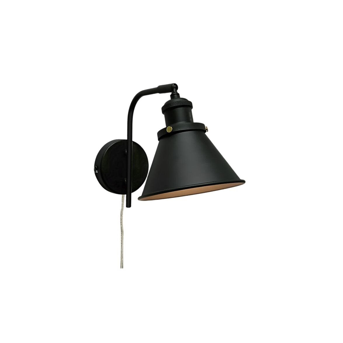 PARIS vägglampa svart