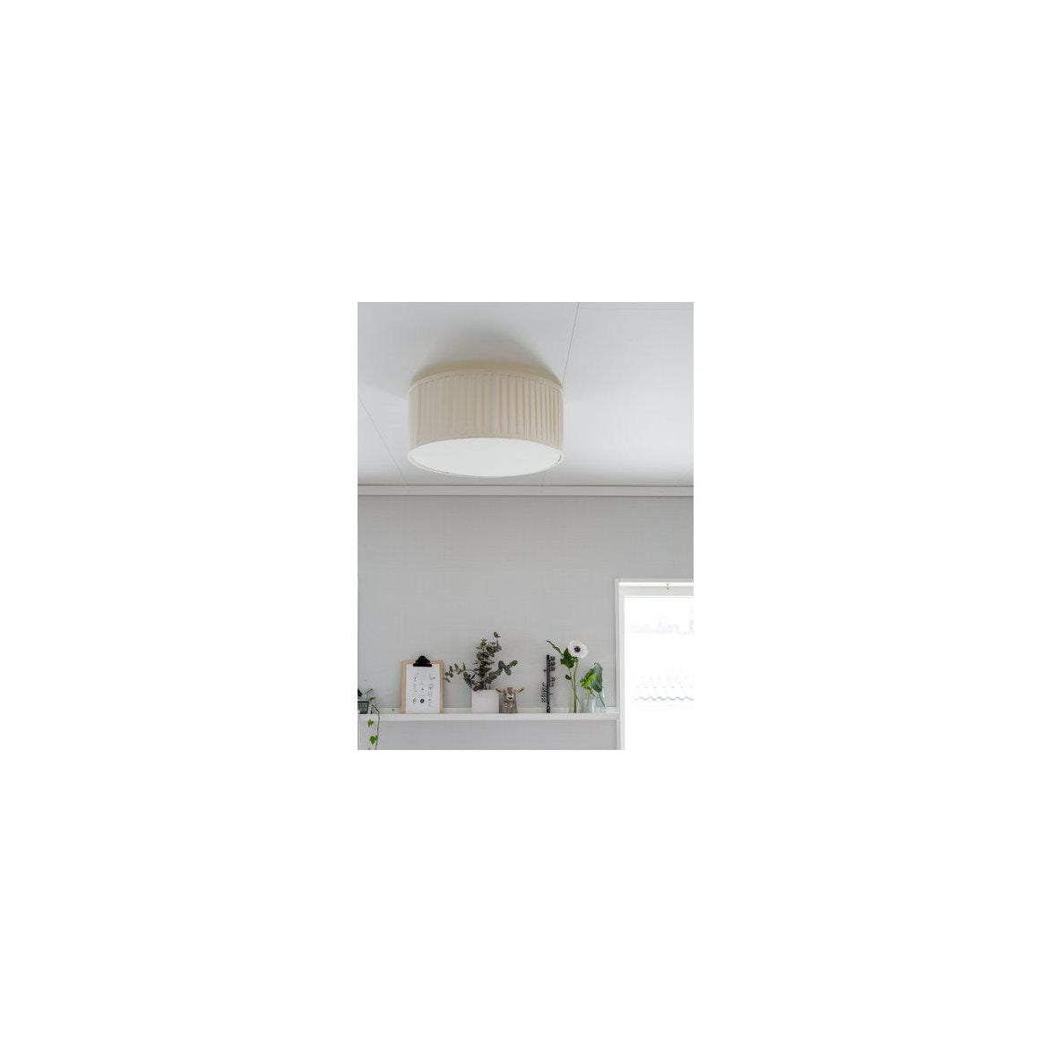 Plafond Plissé offwhite