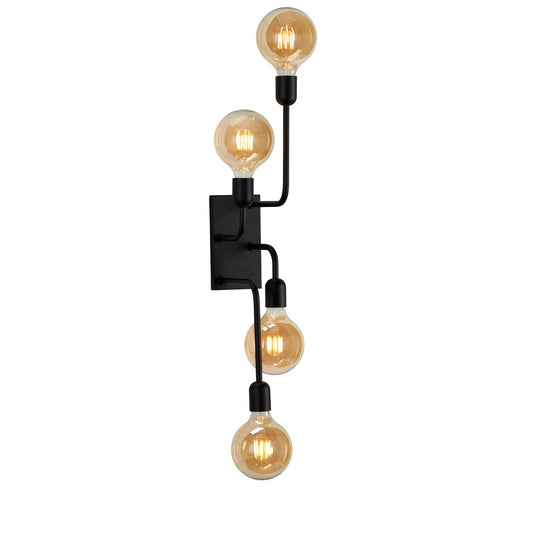 Regal XL vägglampa svart