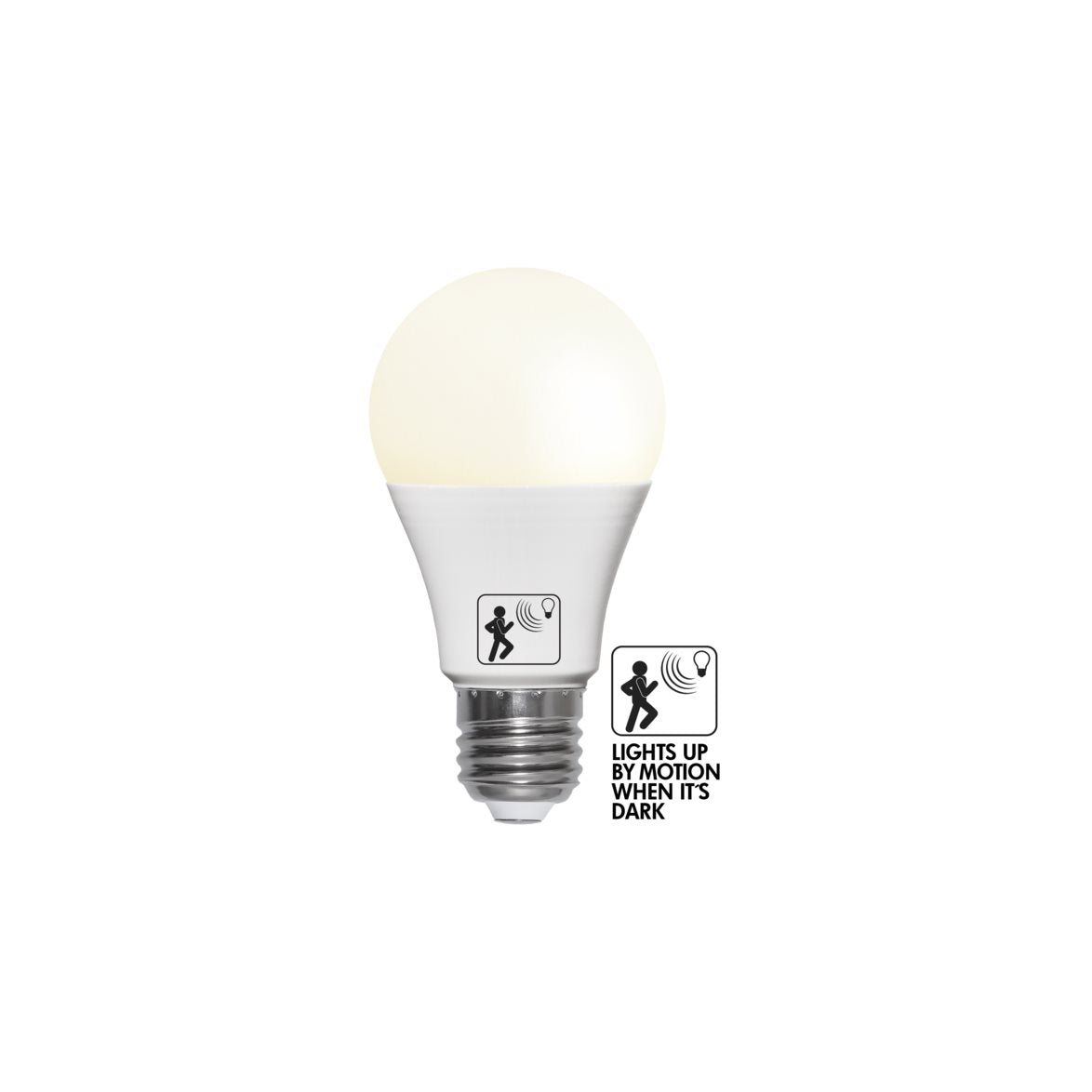 Rörelsesensor LED 470lm opal 2700K