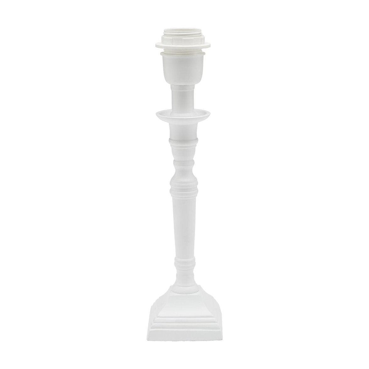 SALONG lampfot vit 33cm
