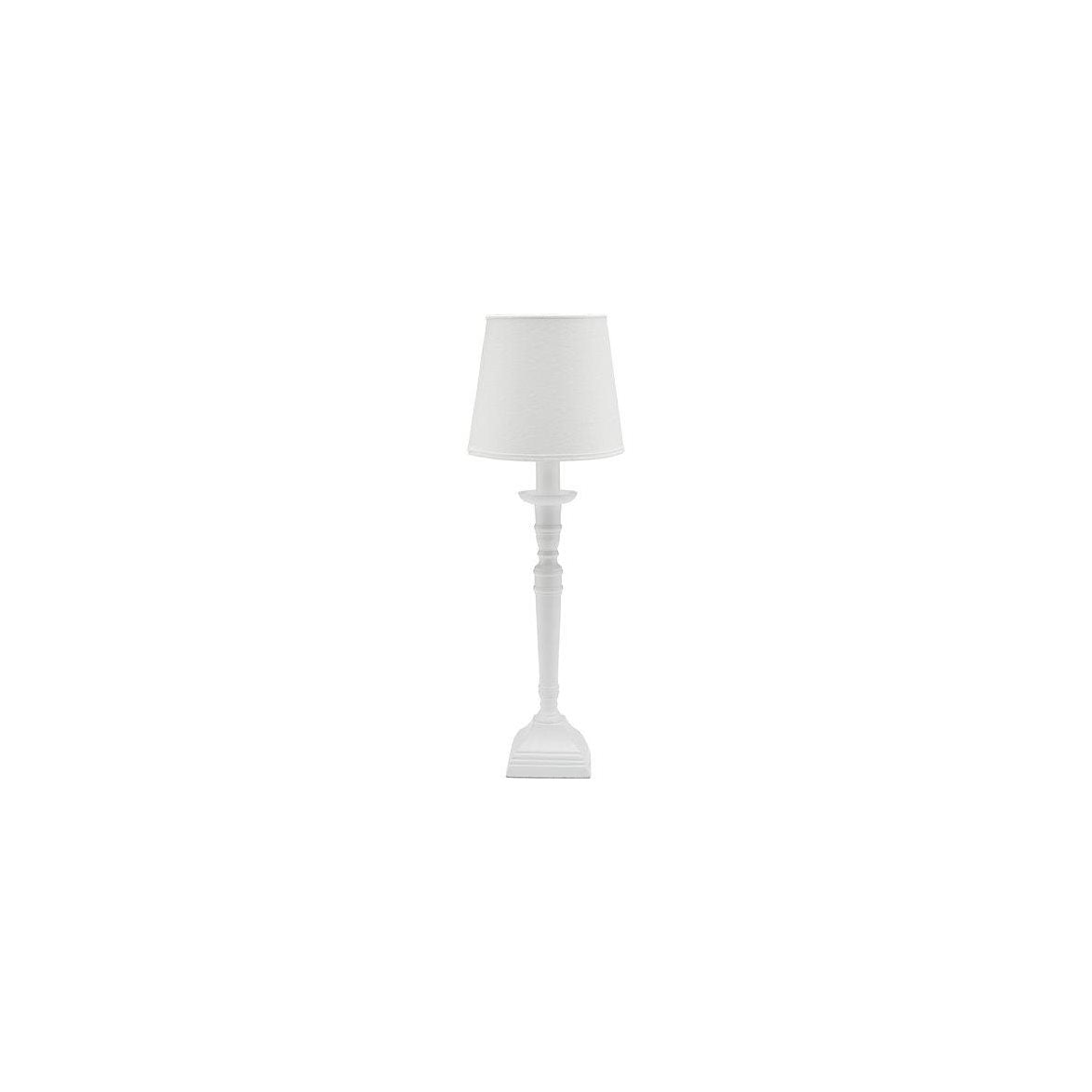 Salong Lampfot vit 42 cm