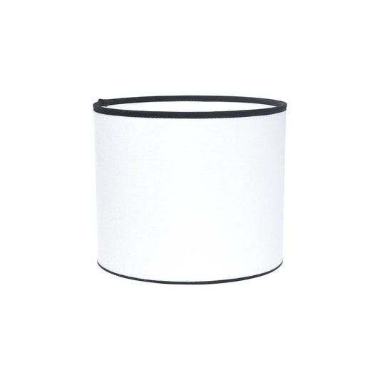 Sara lampskärm vit/svart 25cm
