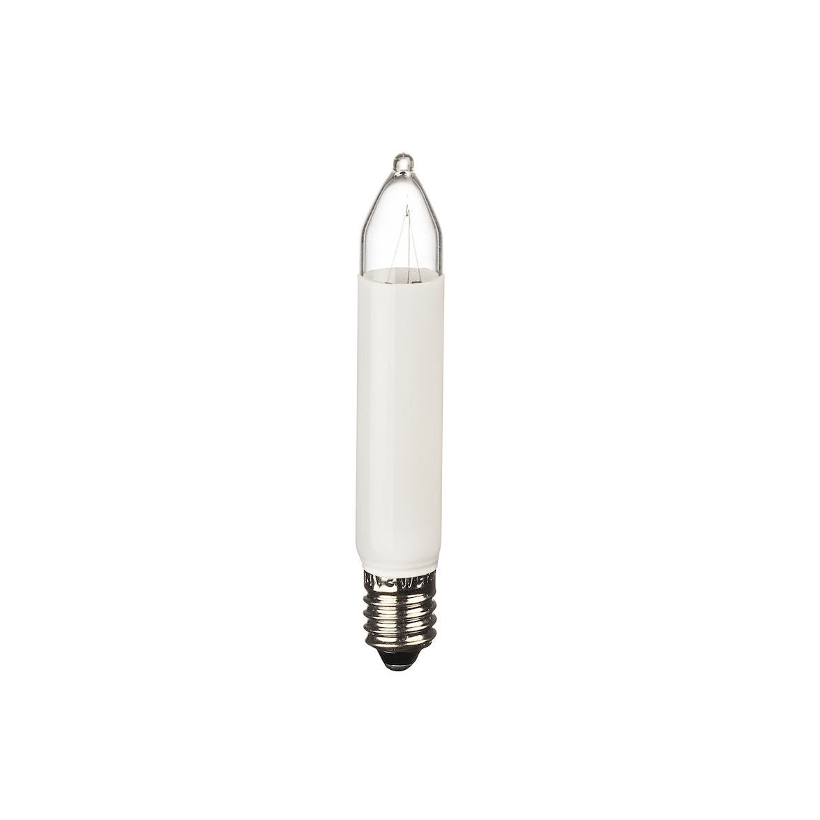 Skaftlampa E10 23V 3W klar 2-fp skaftlampa liten