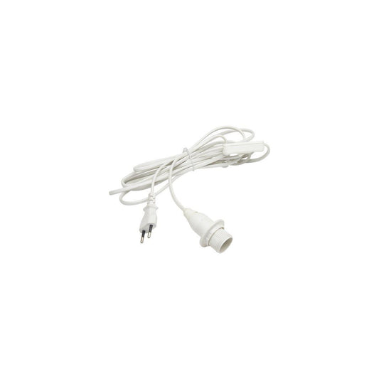 Sladdställ 4 meter vit E14