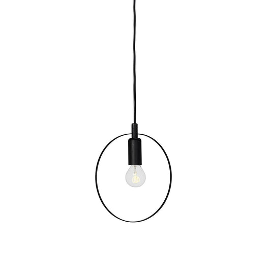 SPARTAN Ringo fönsterlampa svart E14