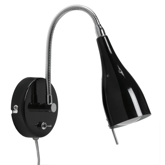 Tanum vägglampa mattsvart