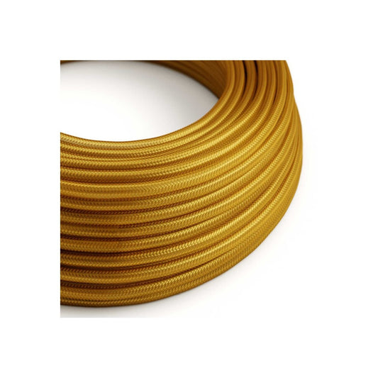 Textilsladd viskos guld 3*0,75