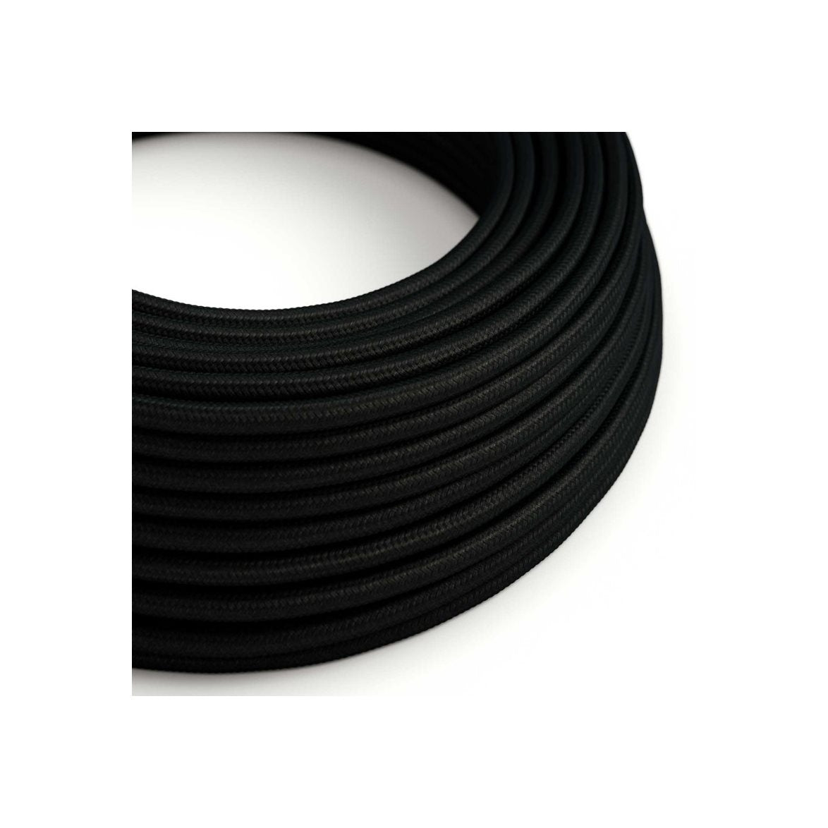 Textilsladd viskos svart 3*0,75