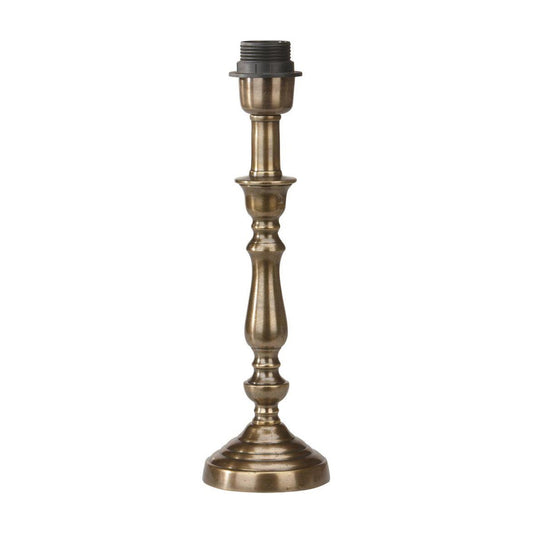 THERESE lampfot antikmässing 42cm