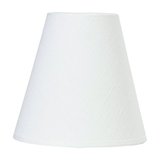 Toppringsskärm Franza E14 15cm vit