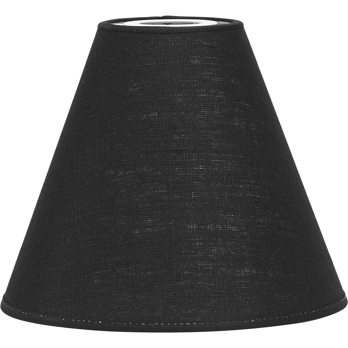 Toppringskärm Lin Svart 22cm